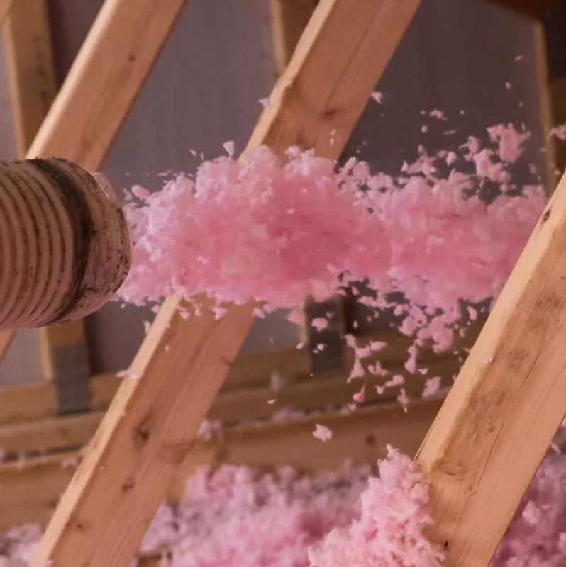 Blown-insulation 800